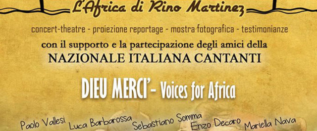 La Nazionale Italiana Cantanti per Umanità dove sei