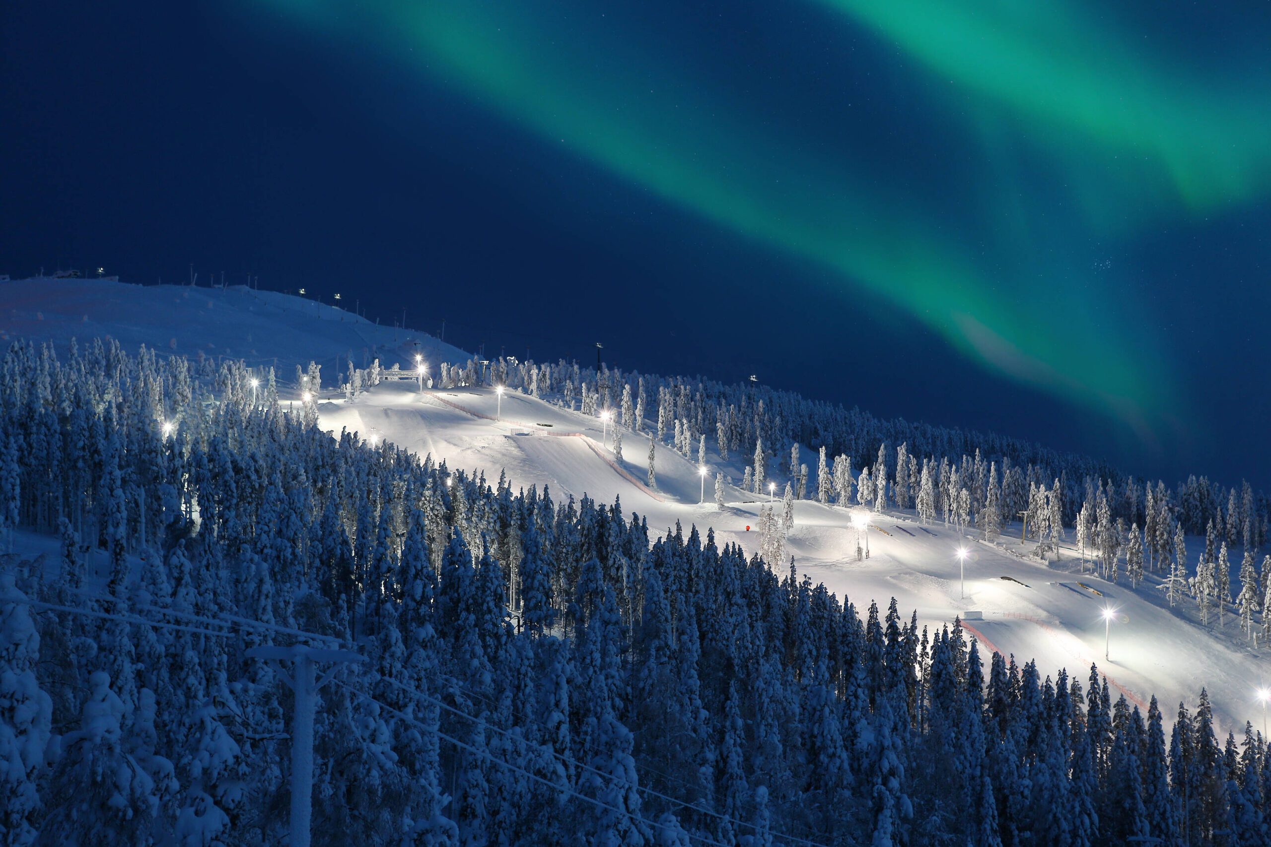 In Finlandia a caccia di aurore boreali in treno
